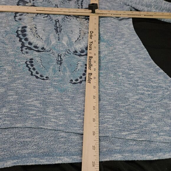 Est. 1946 Womens T-Shirt Multi-Color Size Medium Rayon Blend 3/4 Sleeve Pullover - Picture 4 of 11